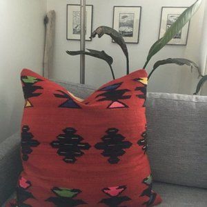 Mid-Century Turkish Pillow Cover